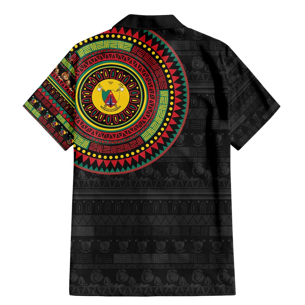 Cameroon Family Matching Mermaid Dress and Hawaiian Shirt African Tribal Pattern