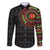 Cameroon Family Matching Mermaid Dress and Hawaiian Shirt African Tribal Pattern