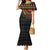 Cameroon Family Matching Mermaid Dress and Hawaiian Shirt African Tribal Pattern