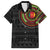 Cameroon Family Matching Summer Maxi Dress and Hawaiian Shirt African Tribal Pattern