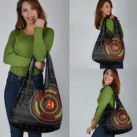 Cameroon Grocery Bag African Tribal Pattern