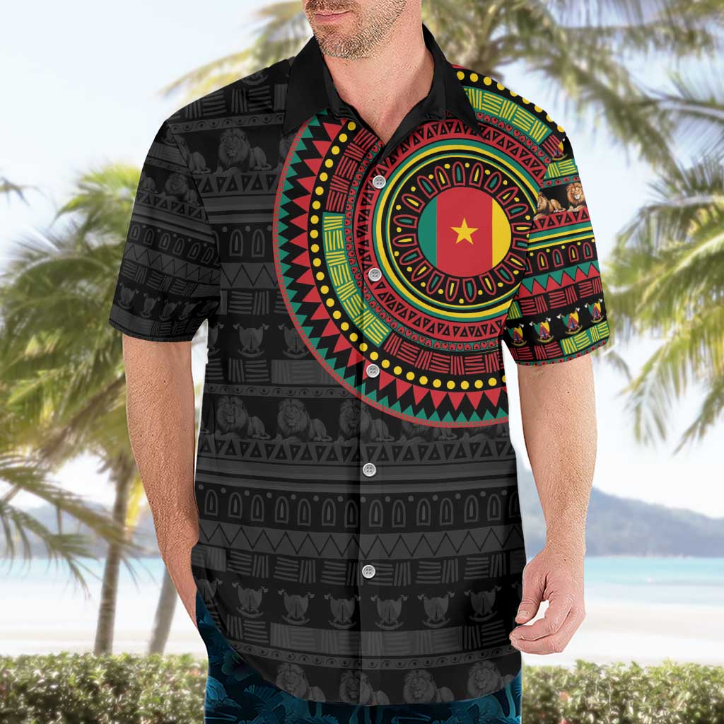 Cameroon Hawaiian Shirt African Tribal Pattern