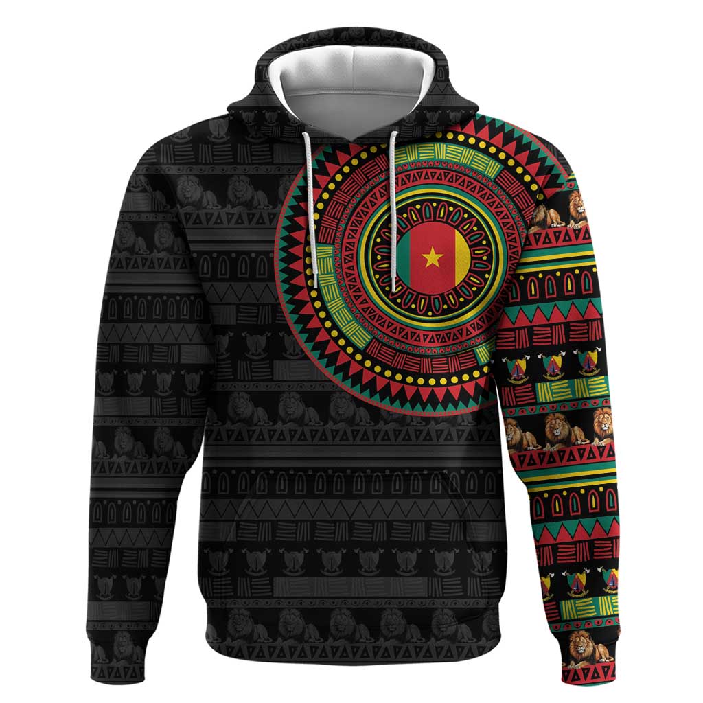 Cameroon Hoodie African Tribal Pattern