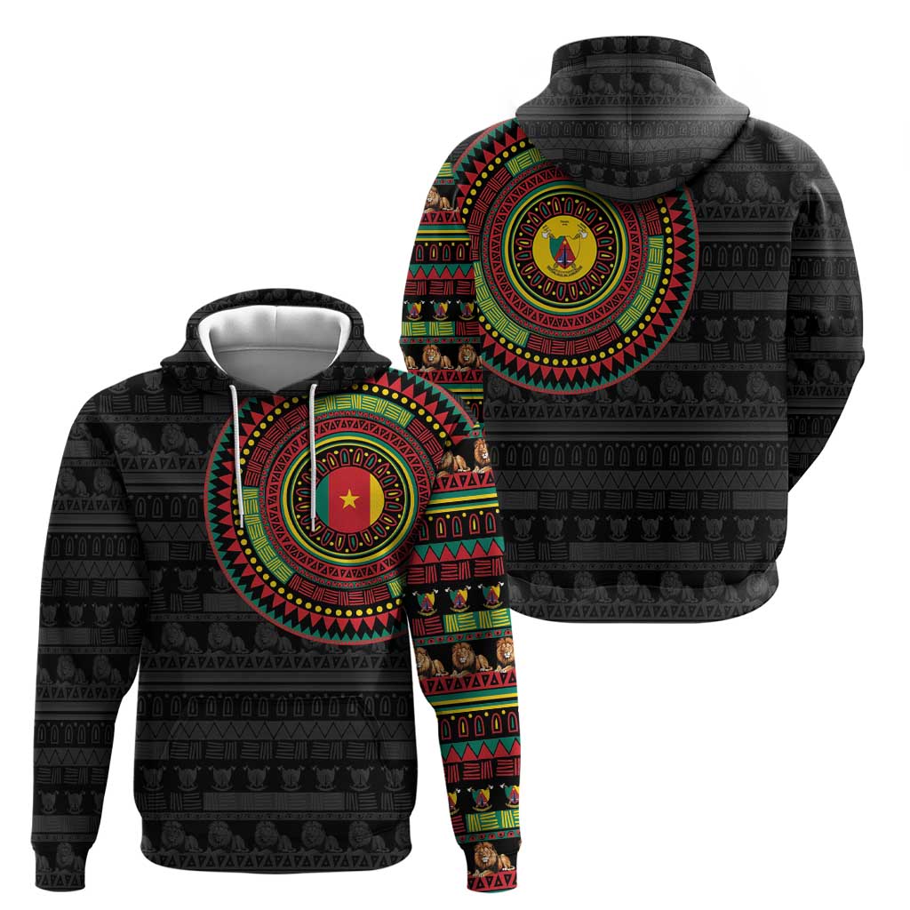 Cameroon Hoodie African Tribal Pattern