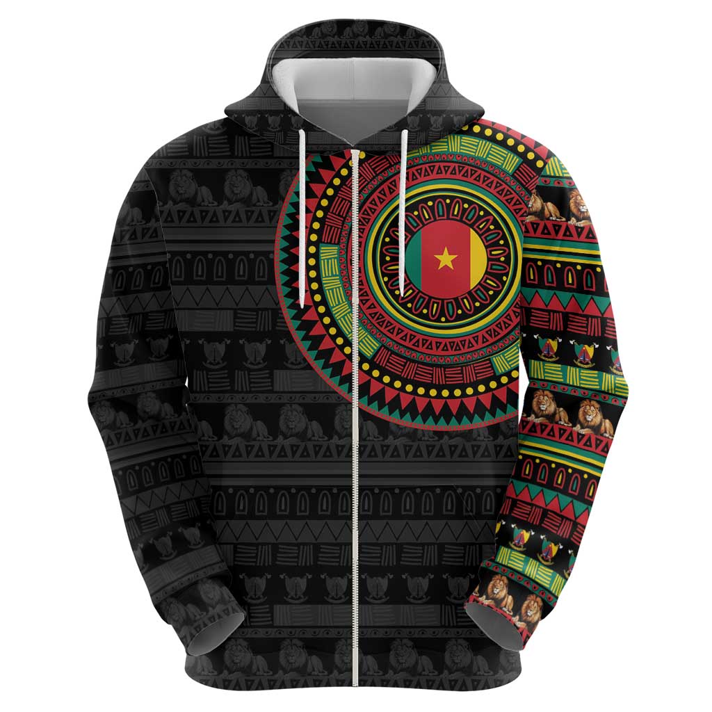 Cameroon Hoodie African Tribal Pattern
