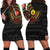 Cameroon Hoodie Dress African Tribal Pattern