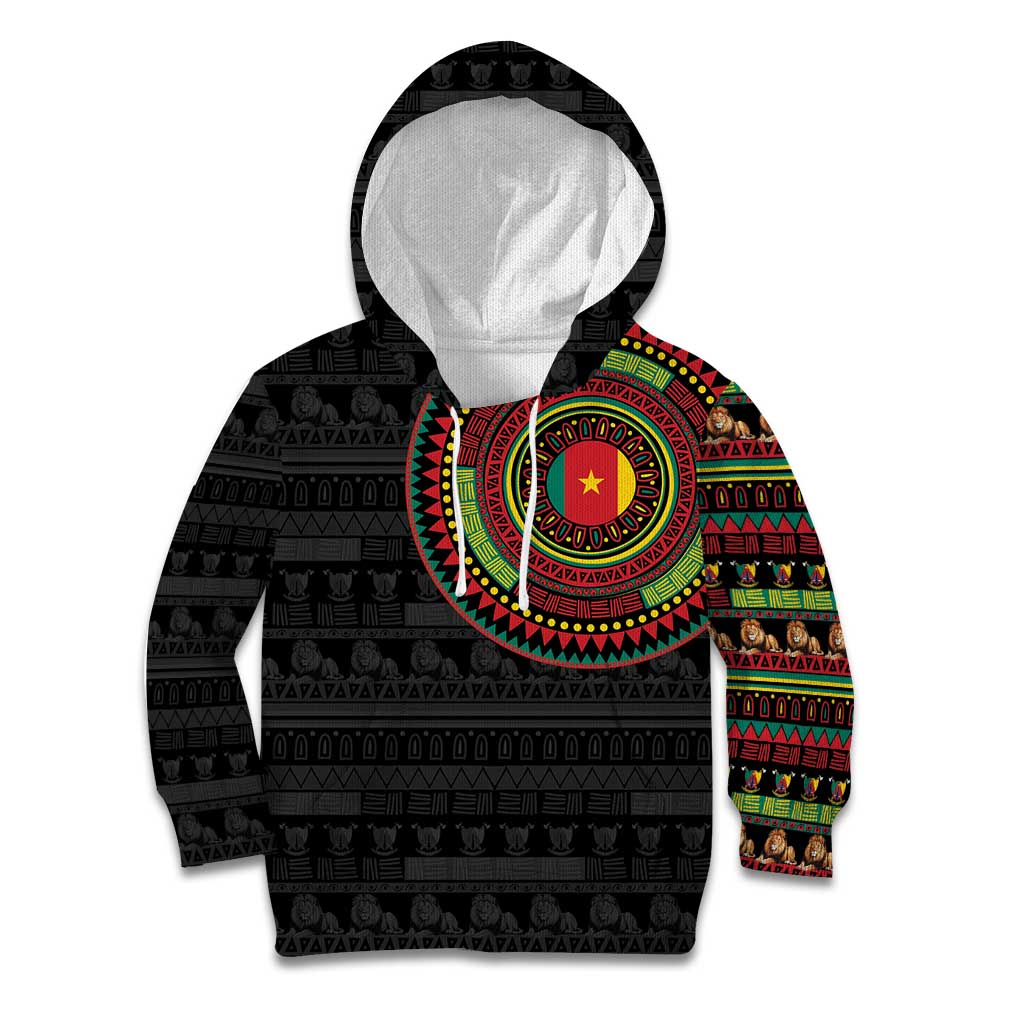 Cameroon Kid Hoodie African Tribal Pattern