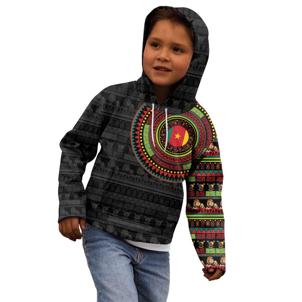 Cameroon Kid Hoodie African Tribal Pattern