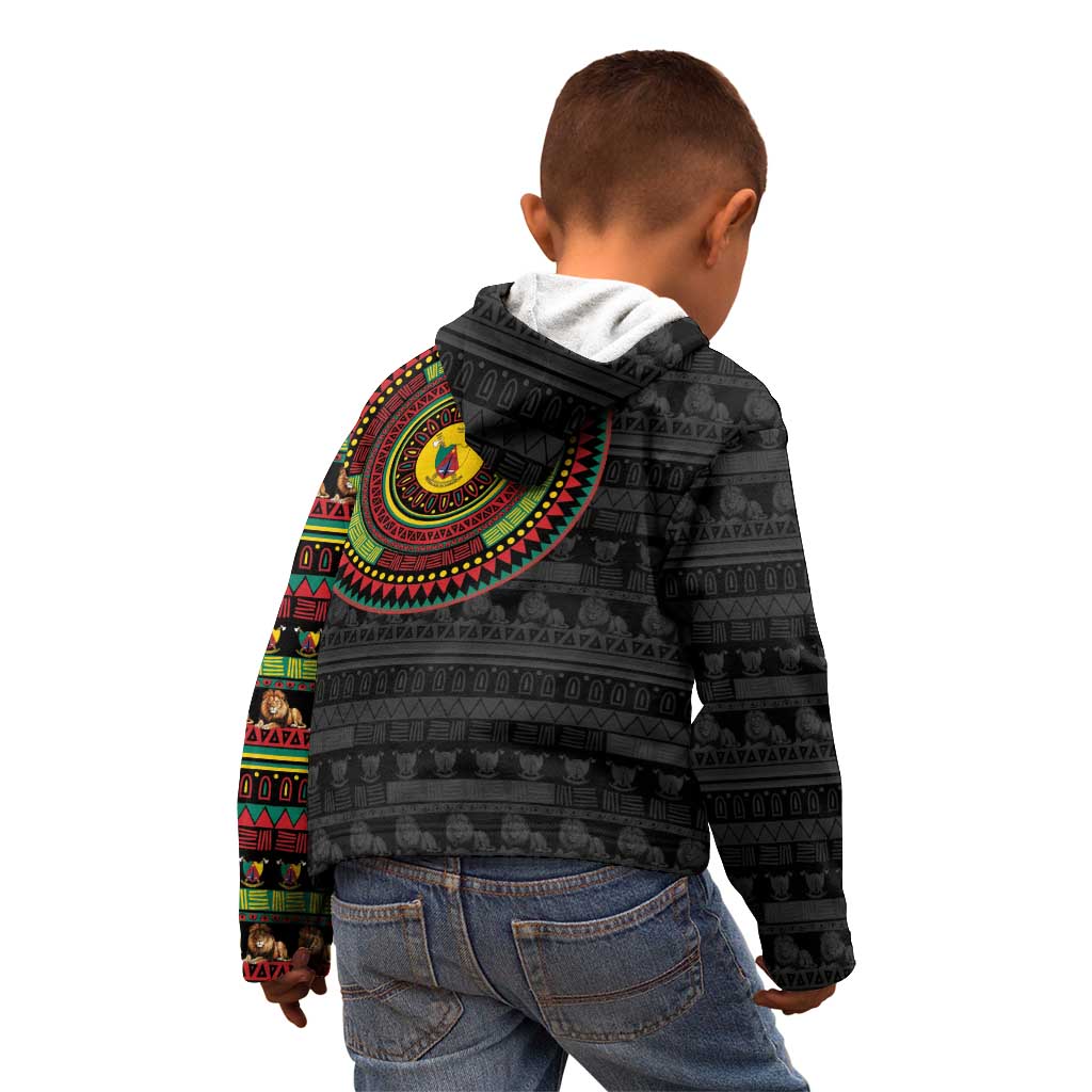 Cameroon Kid Hoodie African Tribal Pattern