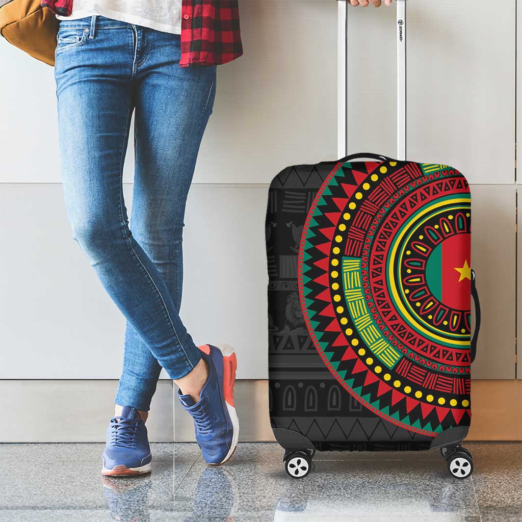 Cameroon Luggage Cover African Tribal Pattern