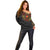 Cameroon Off Shoulder Sweater African Tribal Pattern
