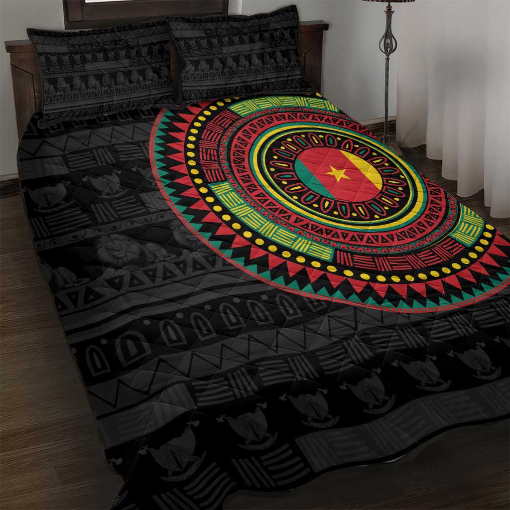 Cameroon Quilt Bed Set African Tribal Pattern