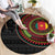 Cameroon Round Carpet African Tribal Pattern