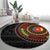 Cameroon Round Carpet African Tribal Pattern