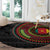 Cameroon Round Carpet African Tribal Pattern
