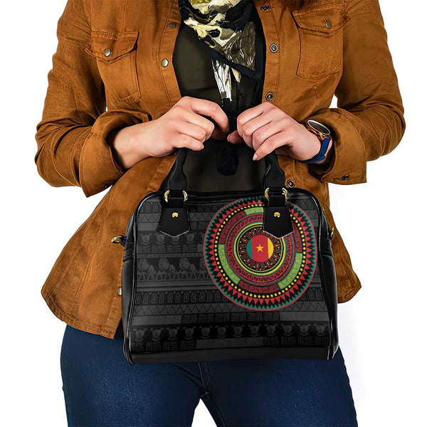 Afro Basketball Custom DR Congo Shoulder Handbag Come On Leopards Skin Pattern LT14