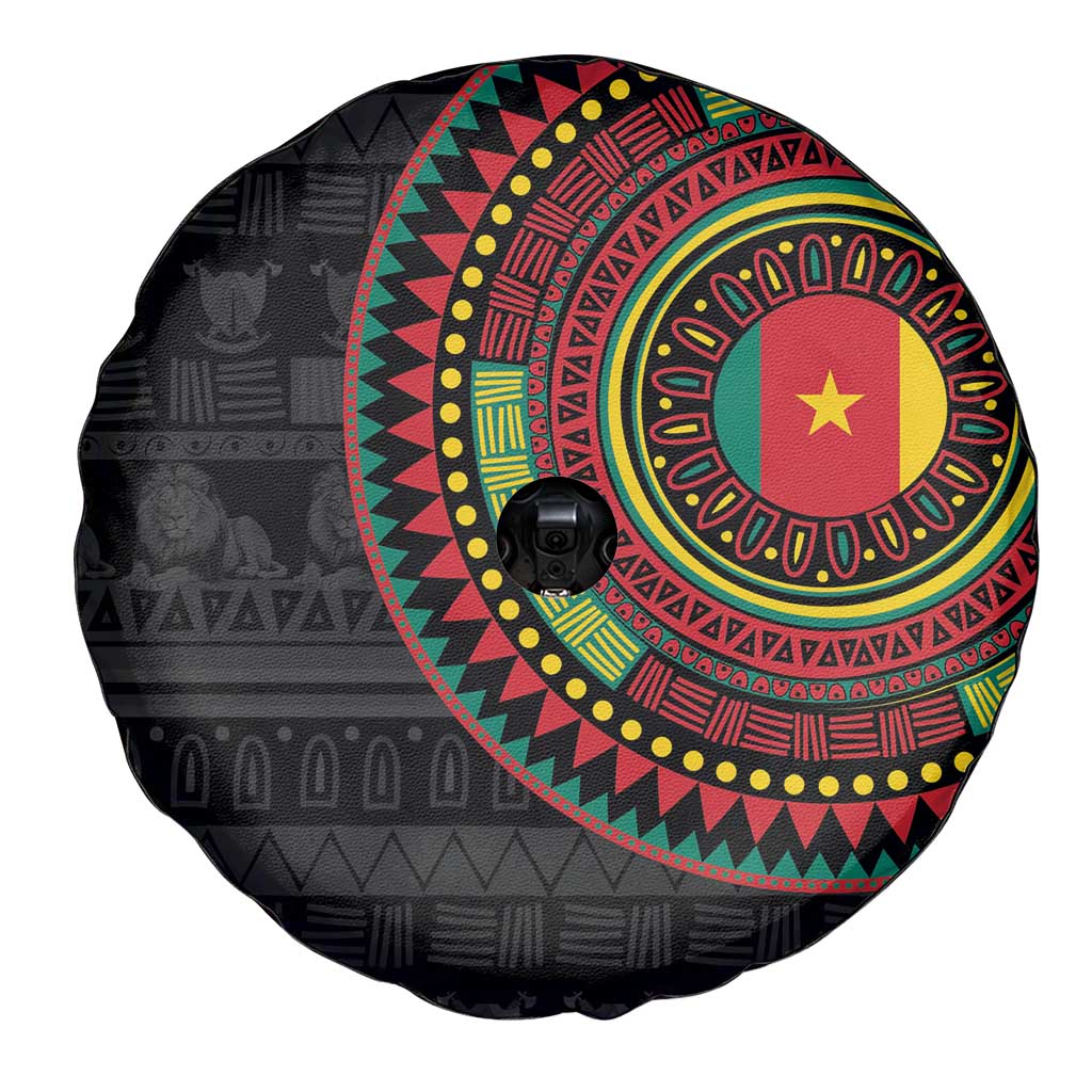 Cameroon Spare Tire Cover African Tribal Pattern