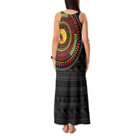 Cameroon Tank Maxi Dress African Tribal Pattern