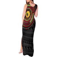 Cameroon Tank Maxi Dress African Tribal Pattern