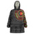 Cameroon Wearable Blanket Hoodie African Tribal Pattern