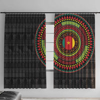 Cameroon Window Curtain African Tribal Pattern