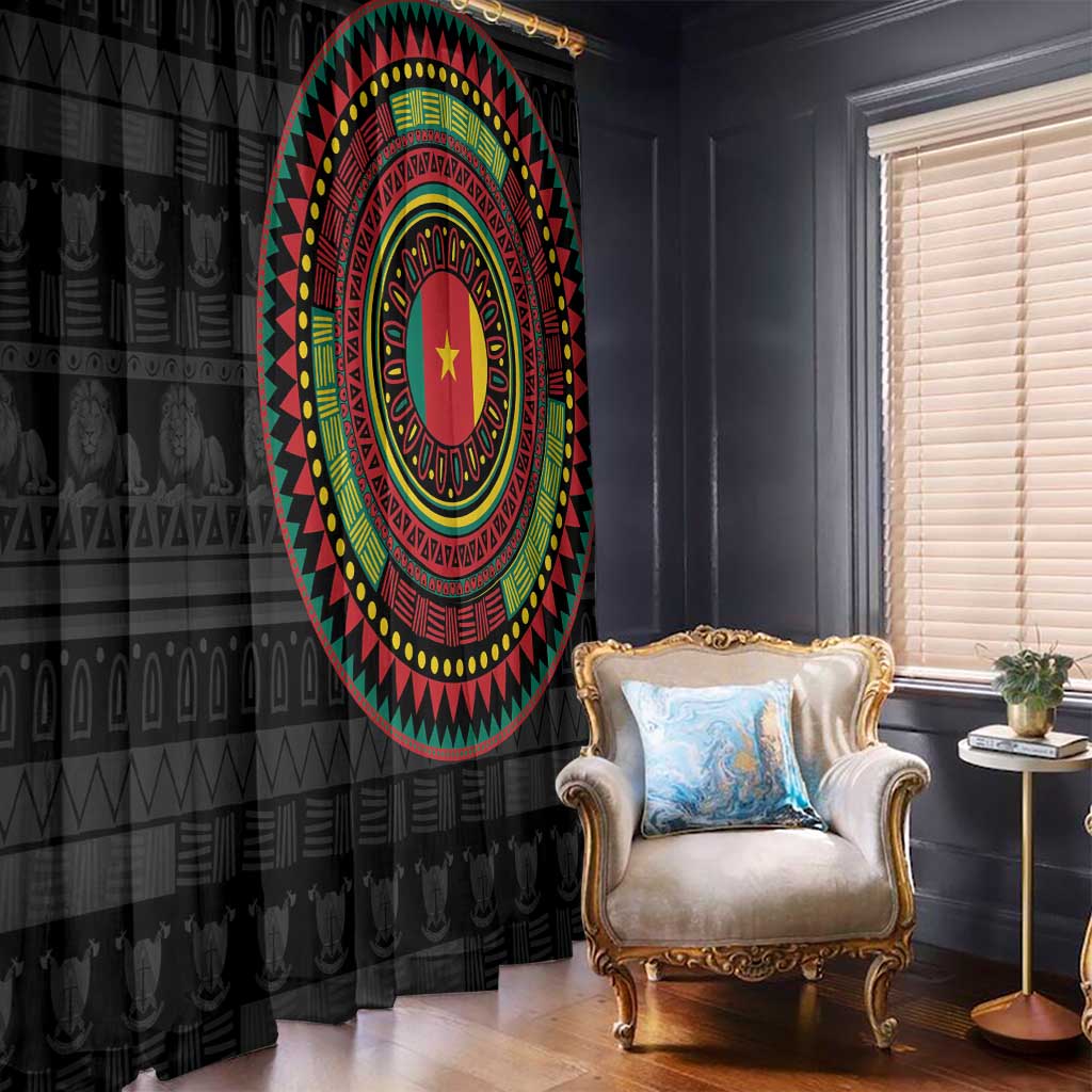 Cameroon Window Curtain African Tribal Pattern