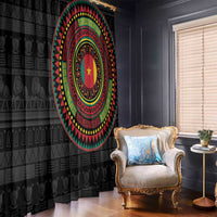 Cameroon Window Curtain African Tribal Pattern