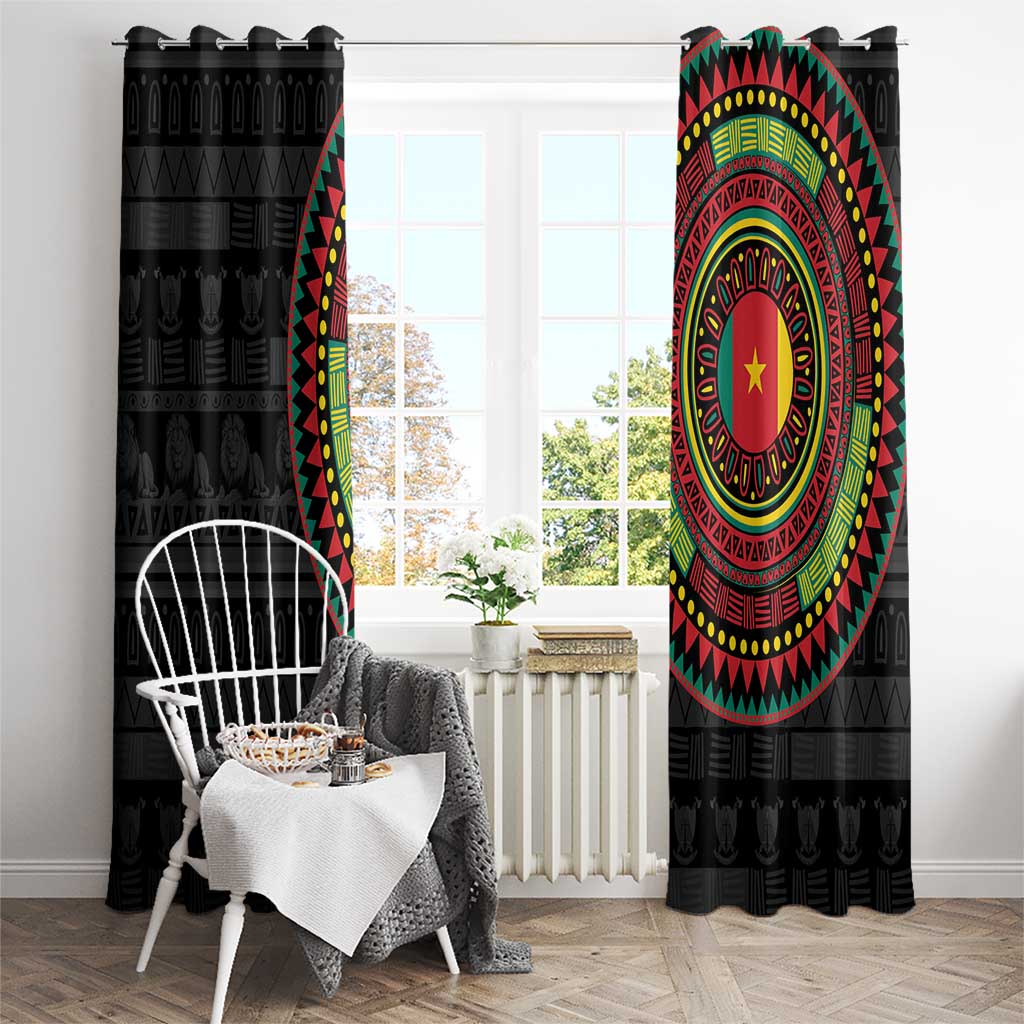 Cameroon Window Curtain African Tribal Pattern