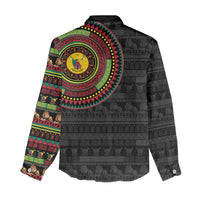 Cameroon Women Casual Shirt African Tribal Pattern