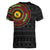 Cameroon Women V-Neck T-Shirt African Tribal Pattern