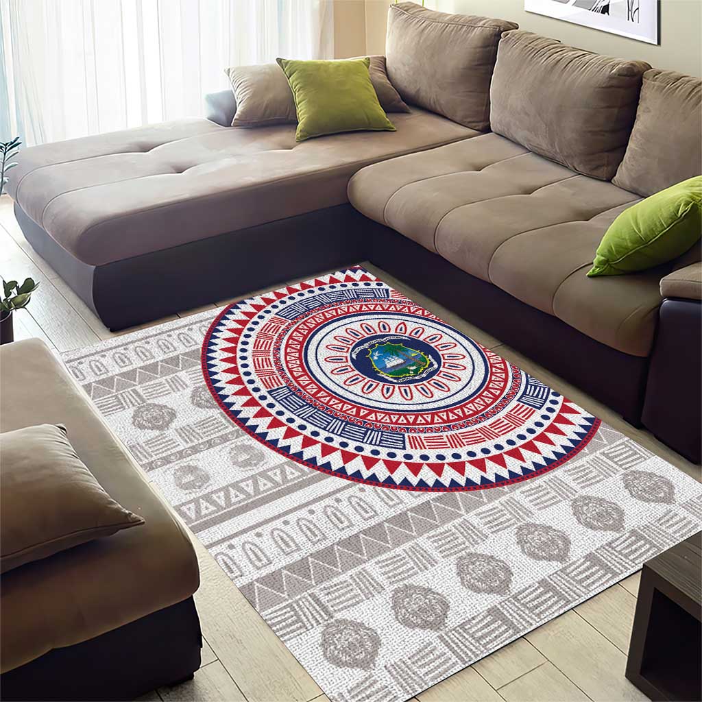 Liberia Area Rug African Tribal Pattern