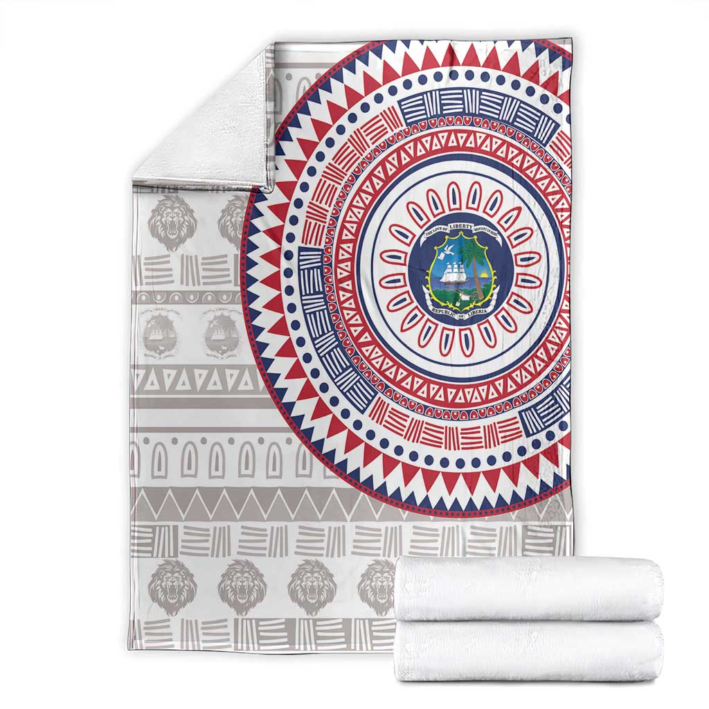 Liberia Blanket African Tribal Pattern
