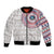 Liberia Bomber Jacket African Tribal Pattern
