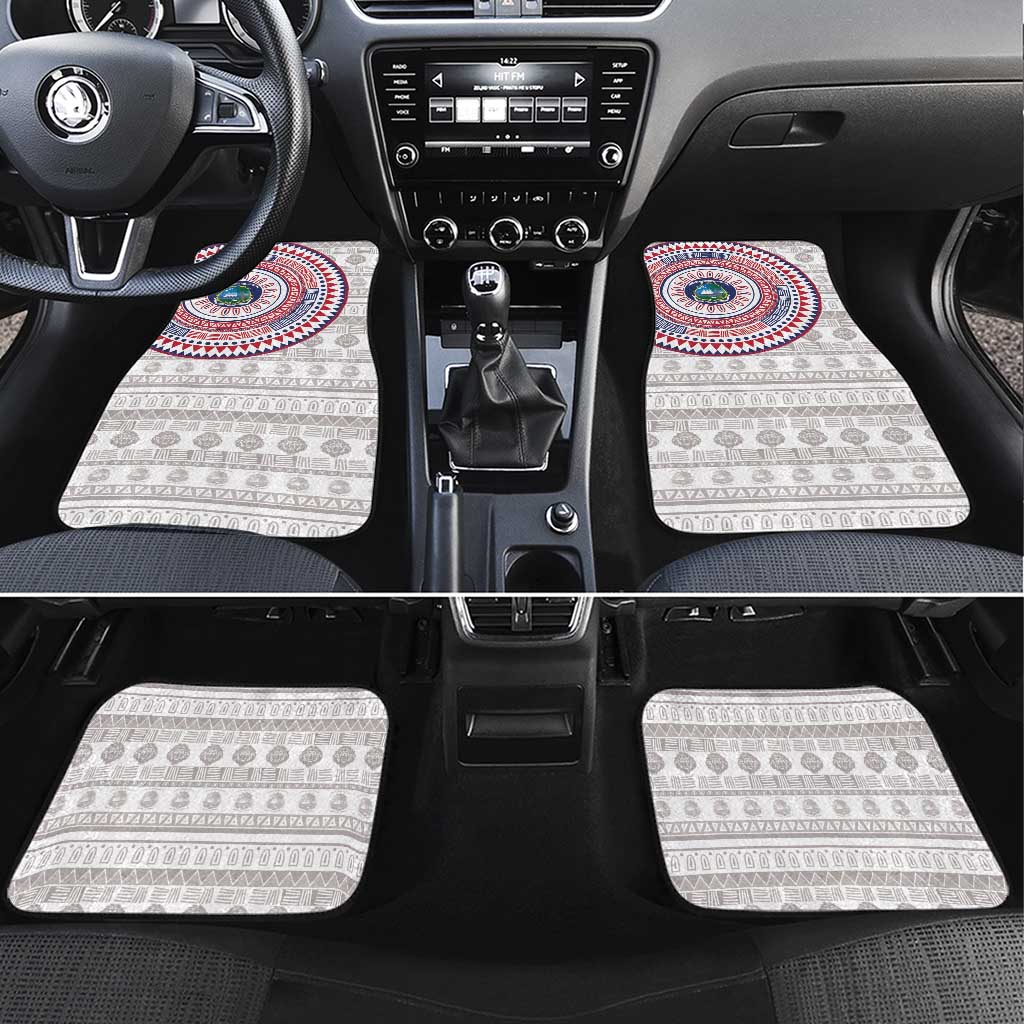 Liberia Car Mats African Tribal Pattern