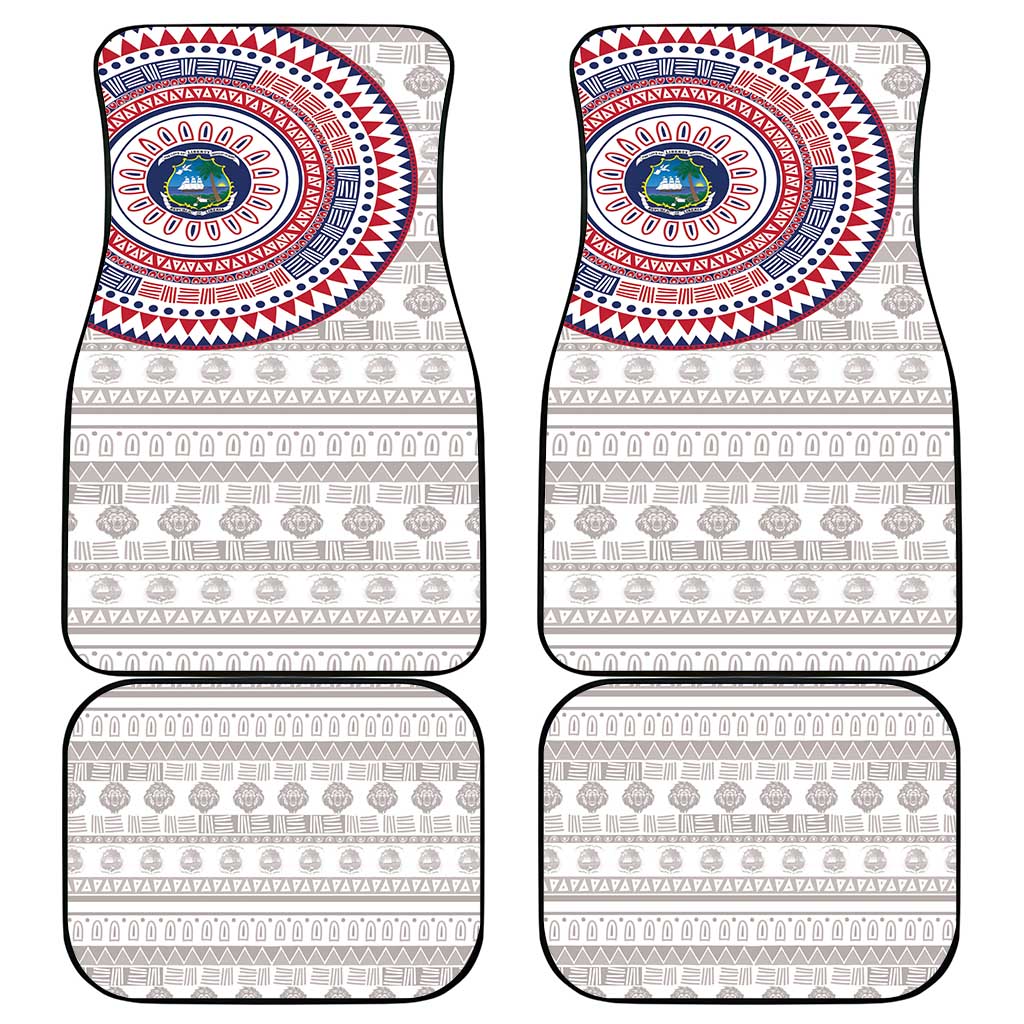 Liberia Car Mats African Tribal Pattern