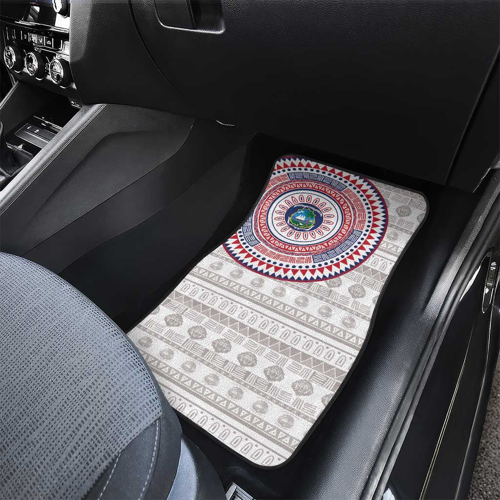 Liberia Car Mats African Tribal Pattern