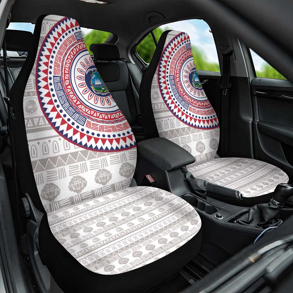 Liberia Car Seat Cover African Tribal Pattern