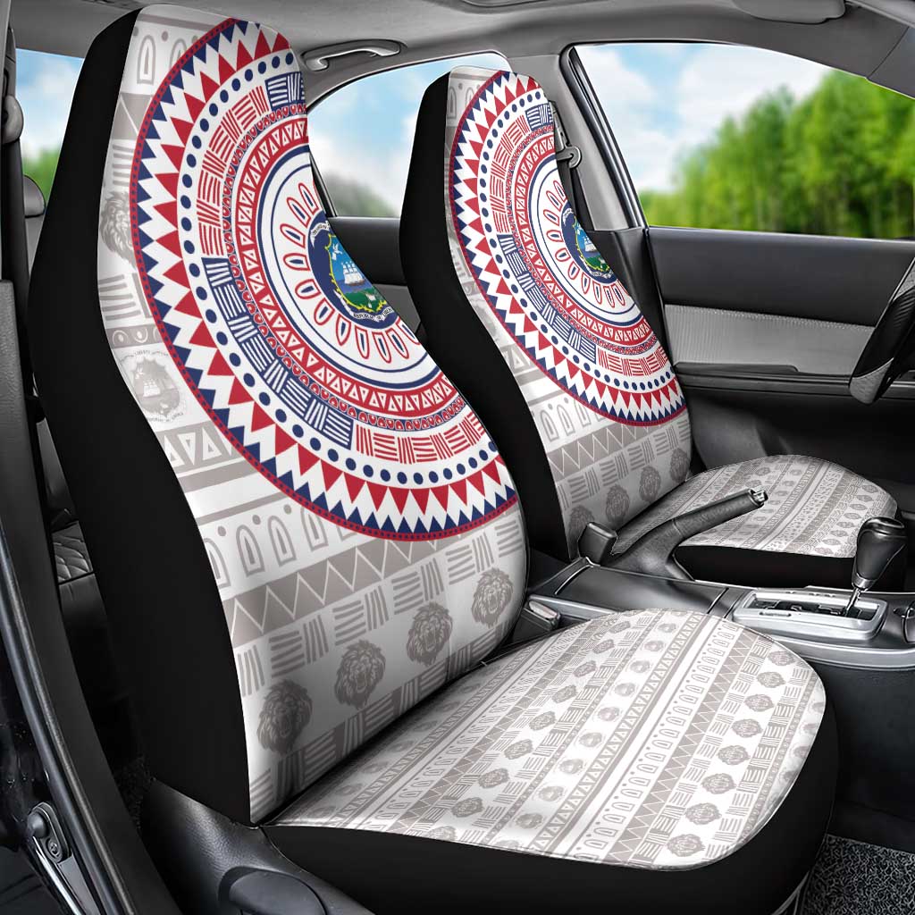 Liberia Car Seat Cover African Tribal Pattern