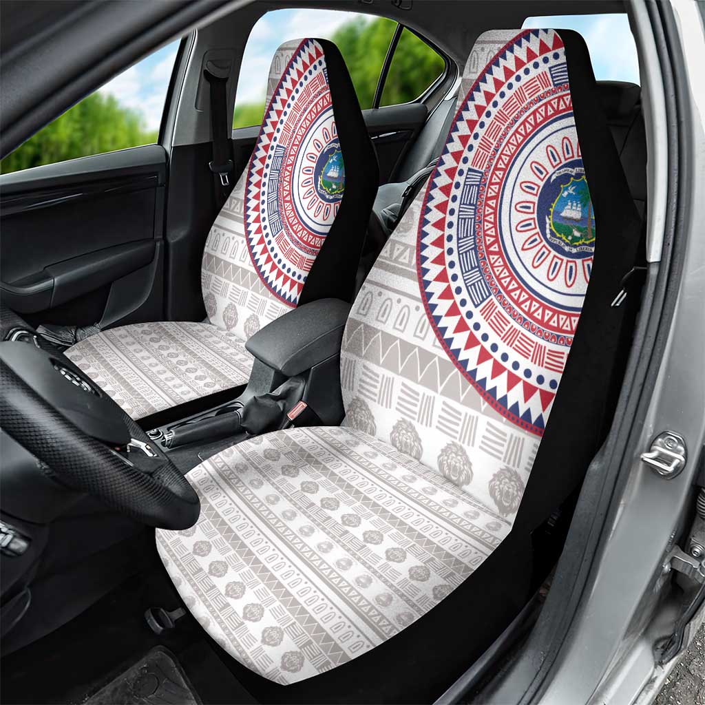 Liberia Car Seat Cover African Tribal Pattern