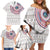 Liberia Family Matching Off Shoulder Short Dress and Hawaiian Shirt African Tribal Pattern