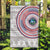 Liberia Garden Flag African Tribal Pattern