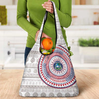 Liberia Grocery Bag African Tribal Pattern