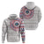 Liberia Hoodie African Tribal Pattern