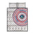 Liberia Quilt Bed Set African Tribal Pattern