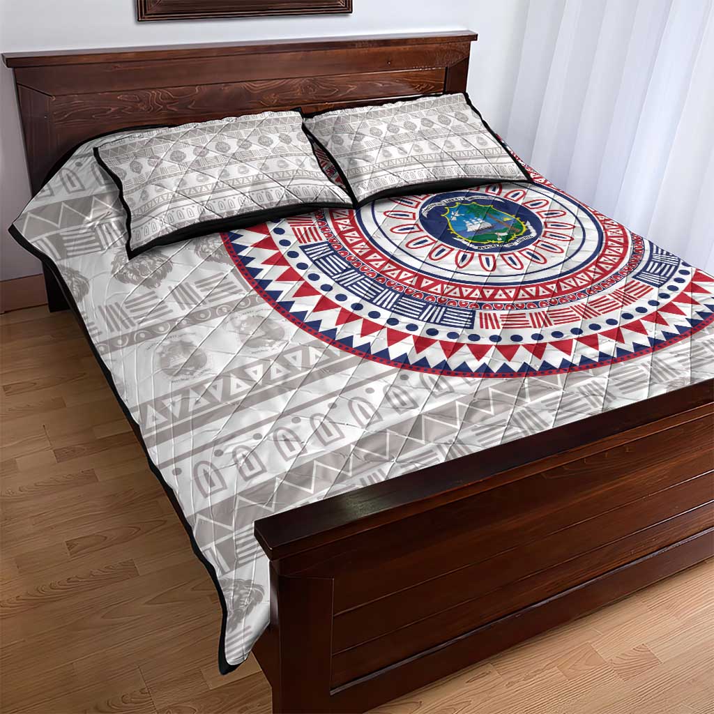 Liberia Quilt Bed Set African Tribal Pattern