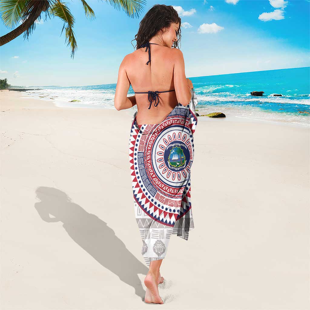 Liberia Sarong African Tribal Pattern