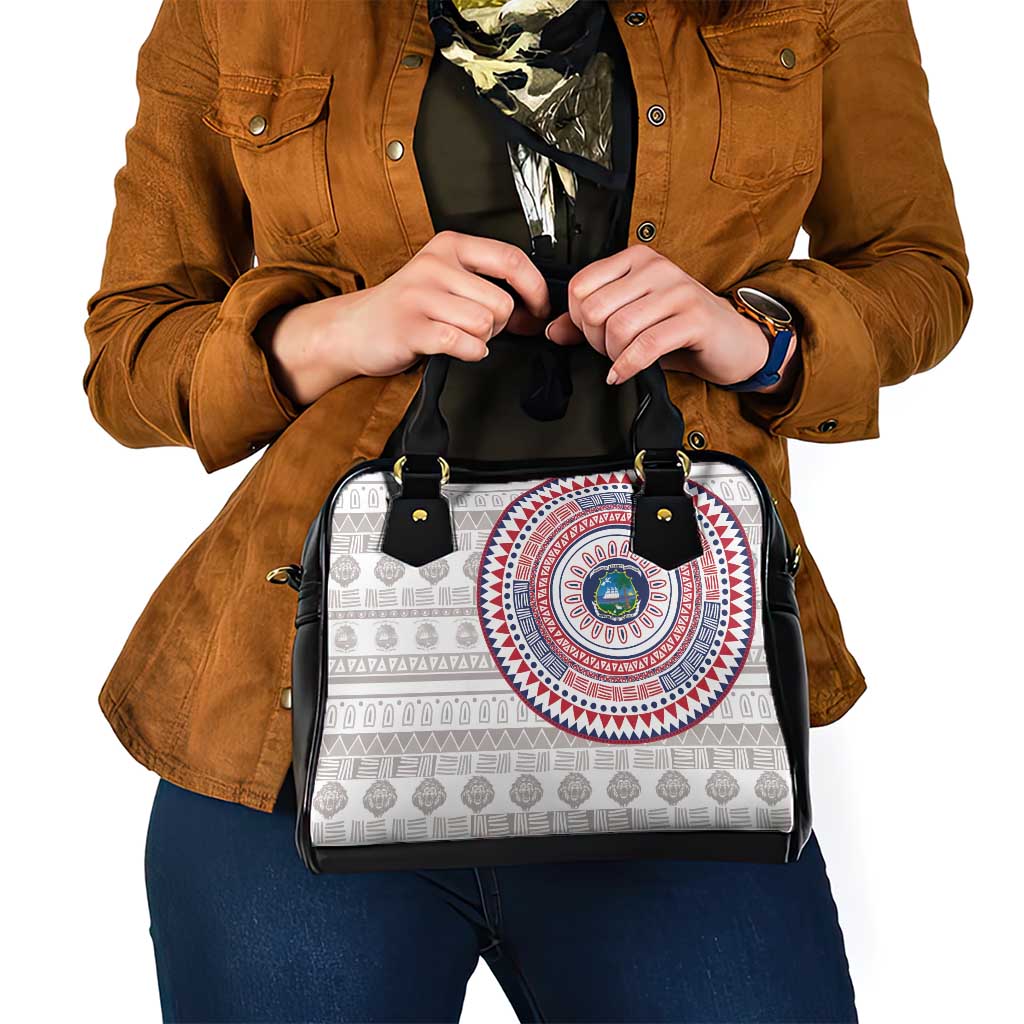 Liberia Shoulder Handbag African Tribal Pattern