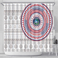 Liberia Shower Curtain African Tribal Pattern