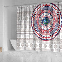 Liberia Shower Curtain African Tribal Pattern