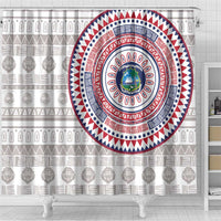 Liberia Shower Curtain African Tribal Pattern
